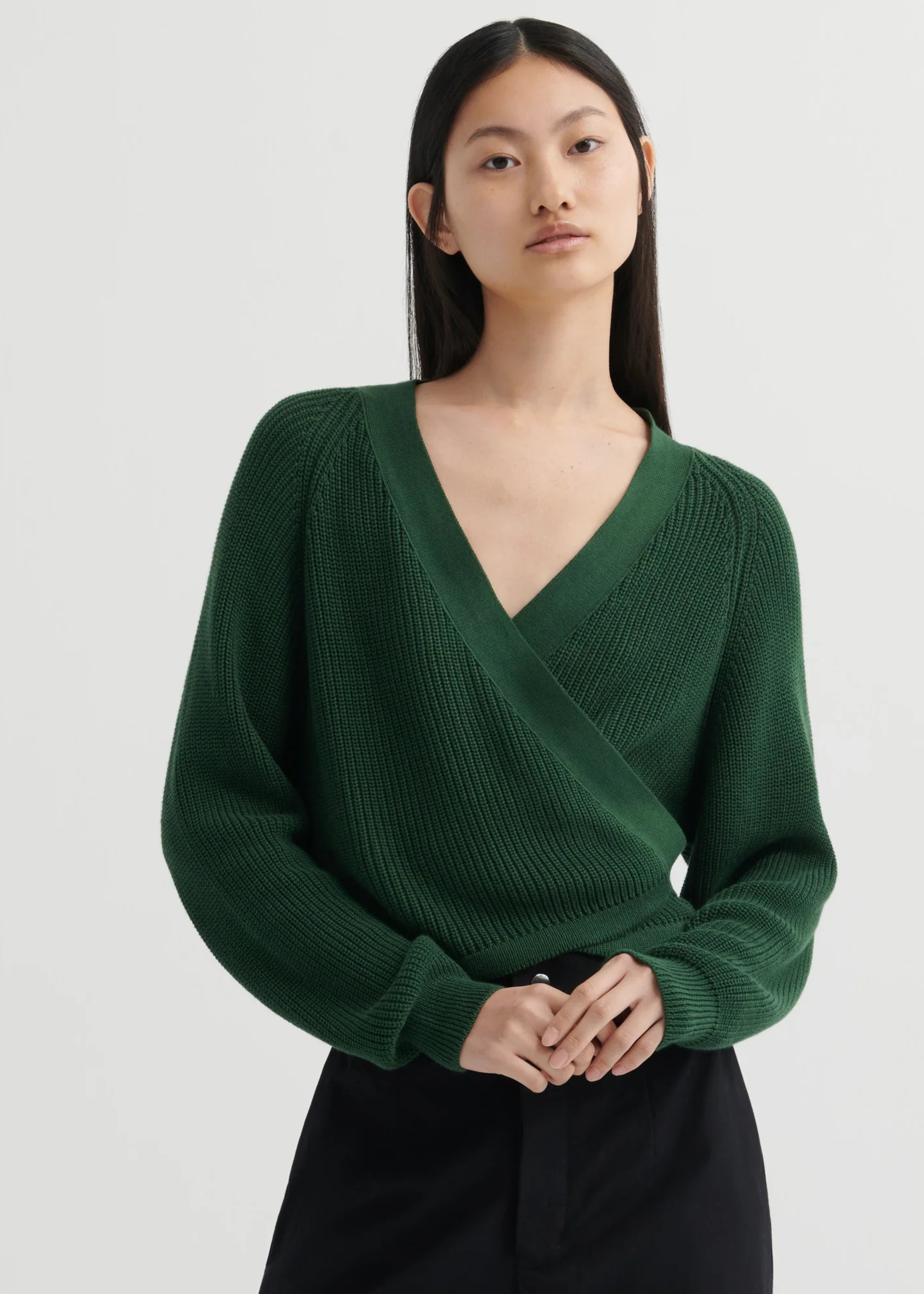 Composure cardigan, forest