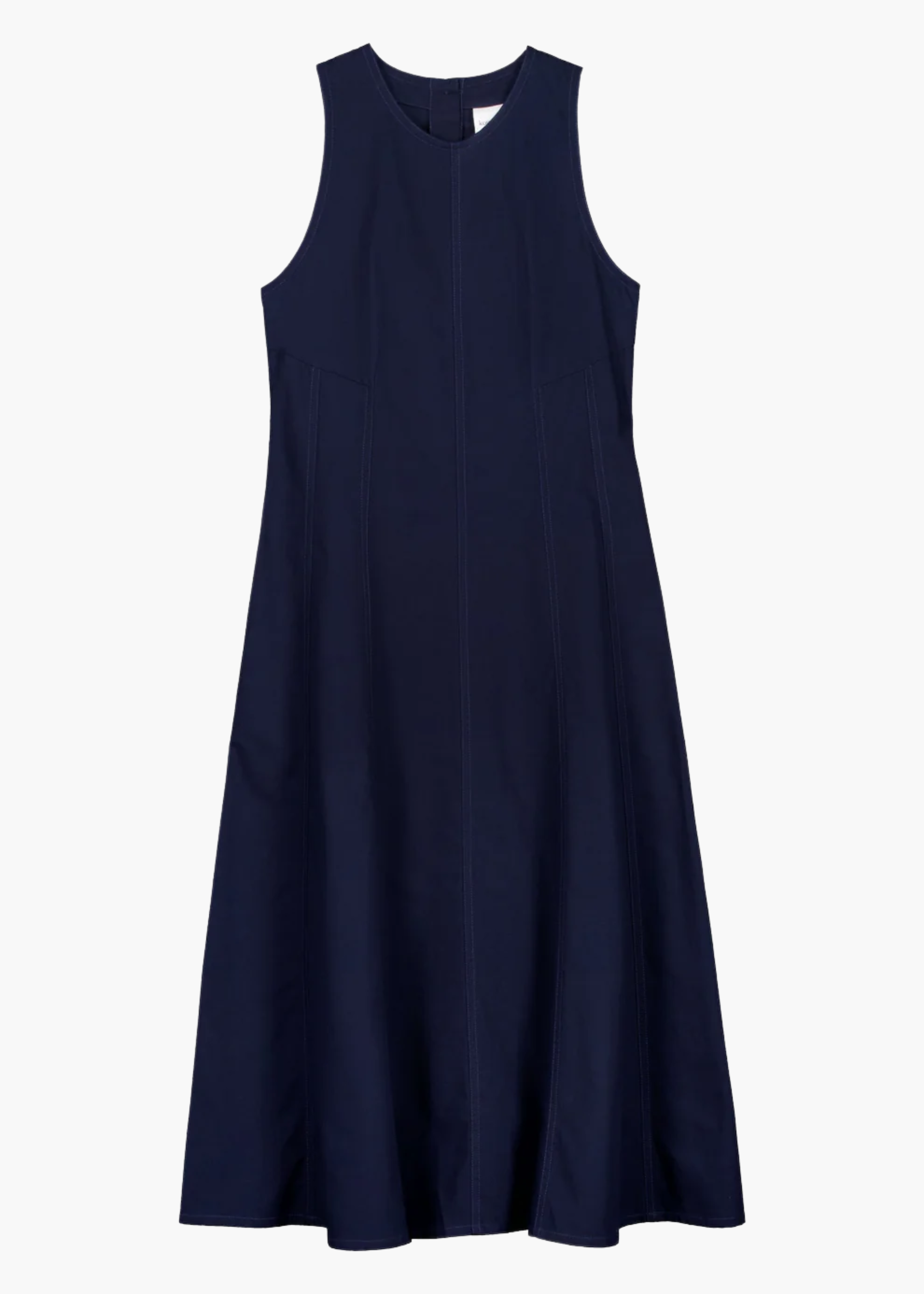 Framework dress, navy