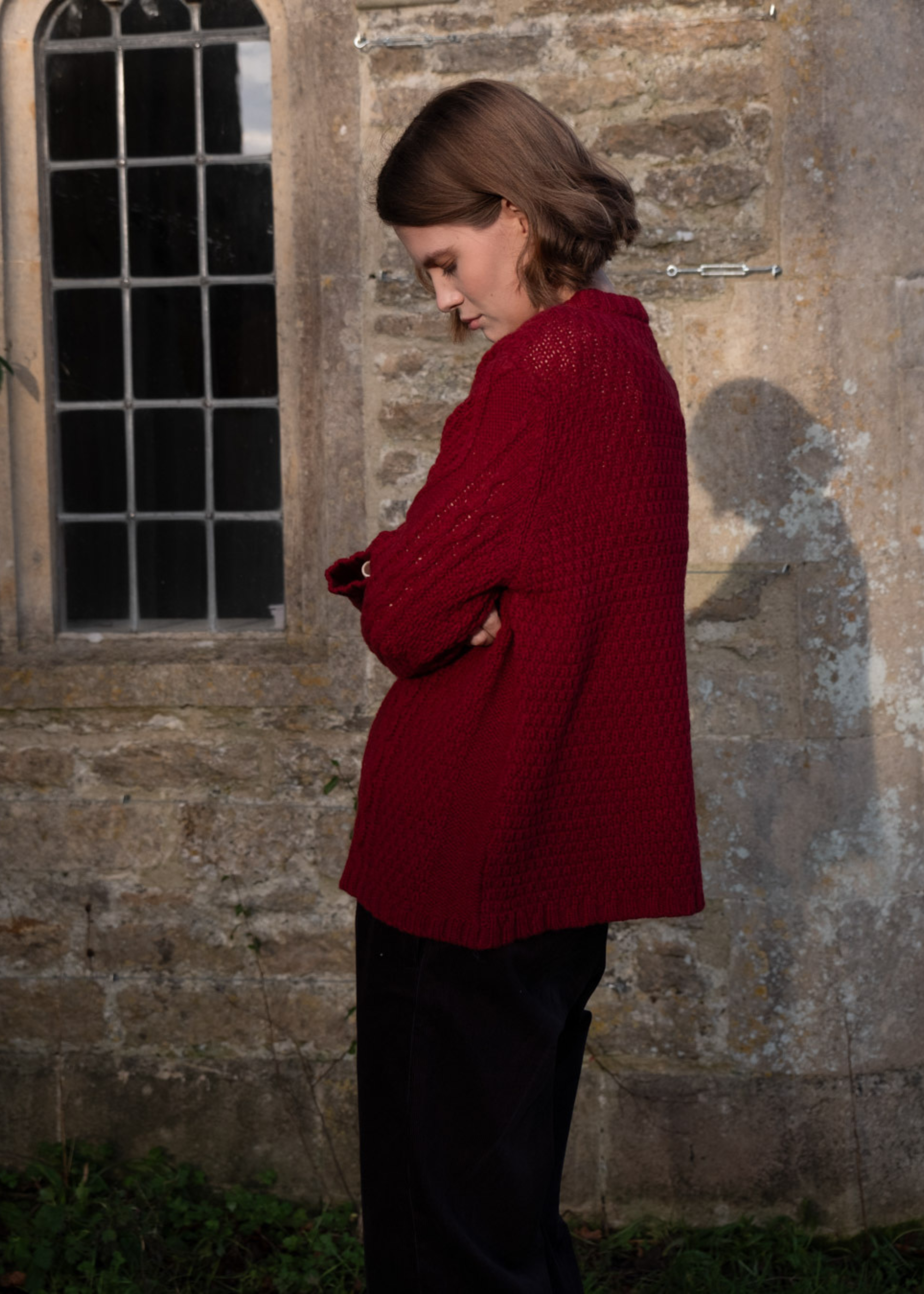 Margot aran jumper