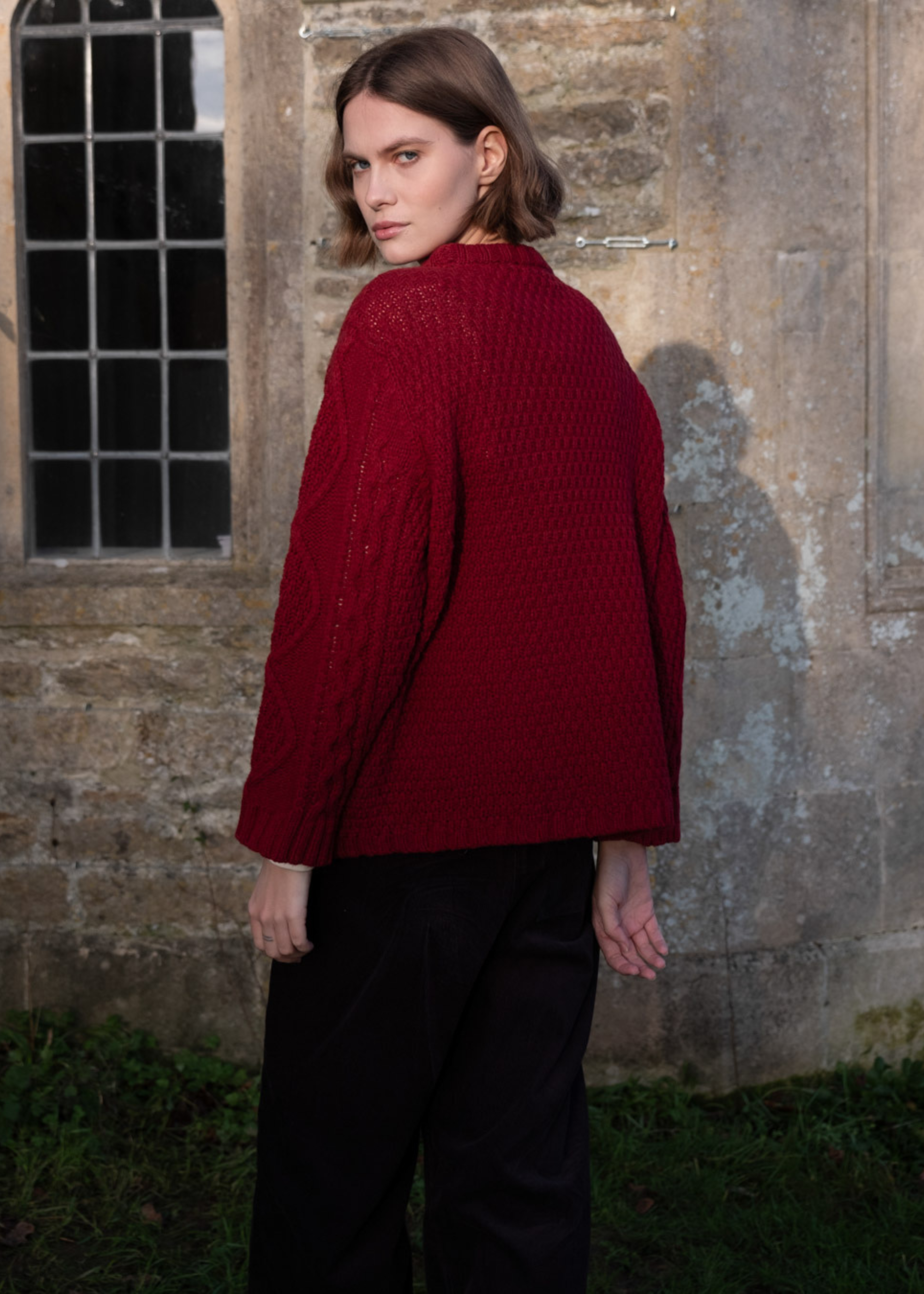 Margot aran jumper