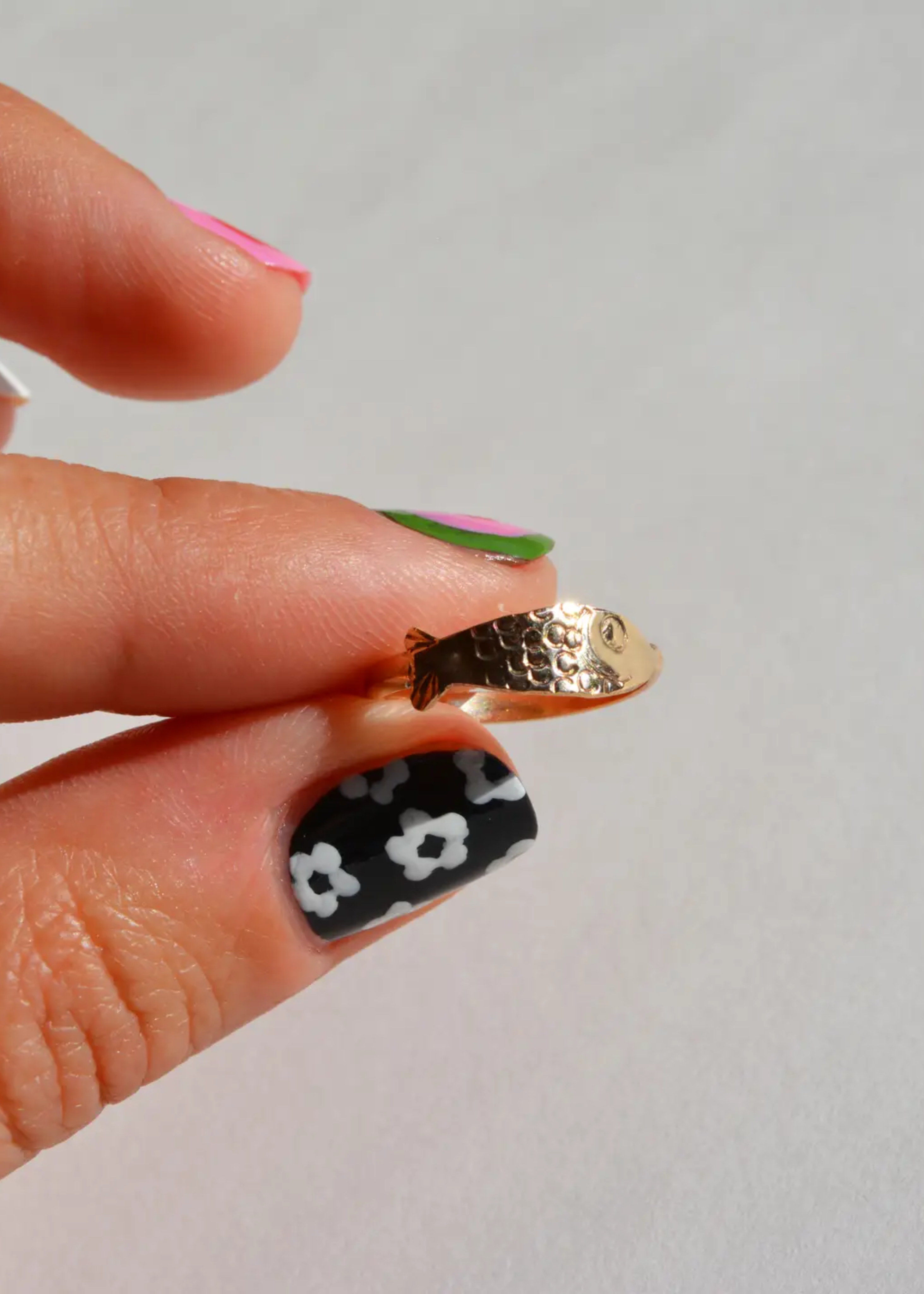 Sardine ring, gold