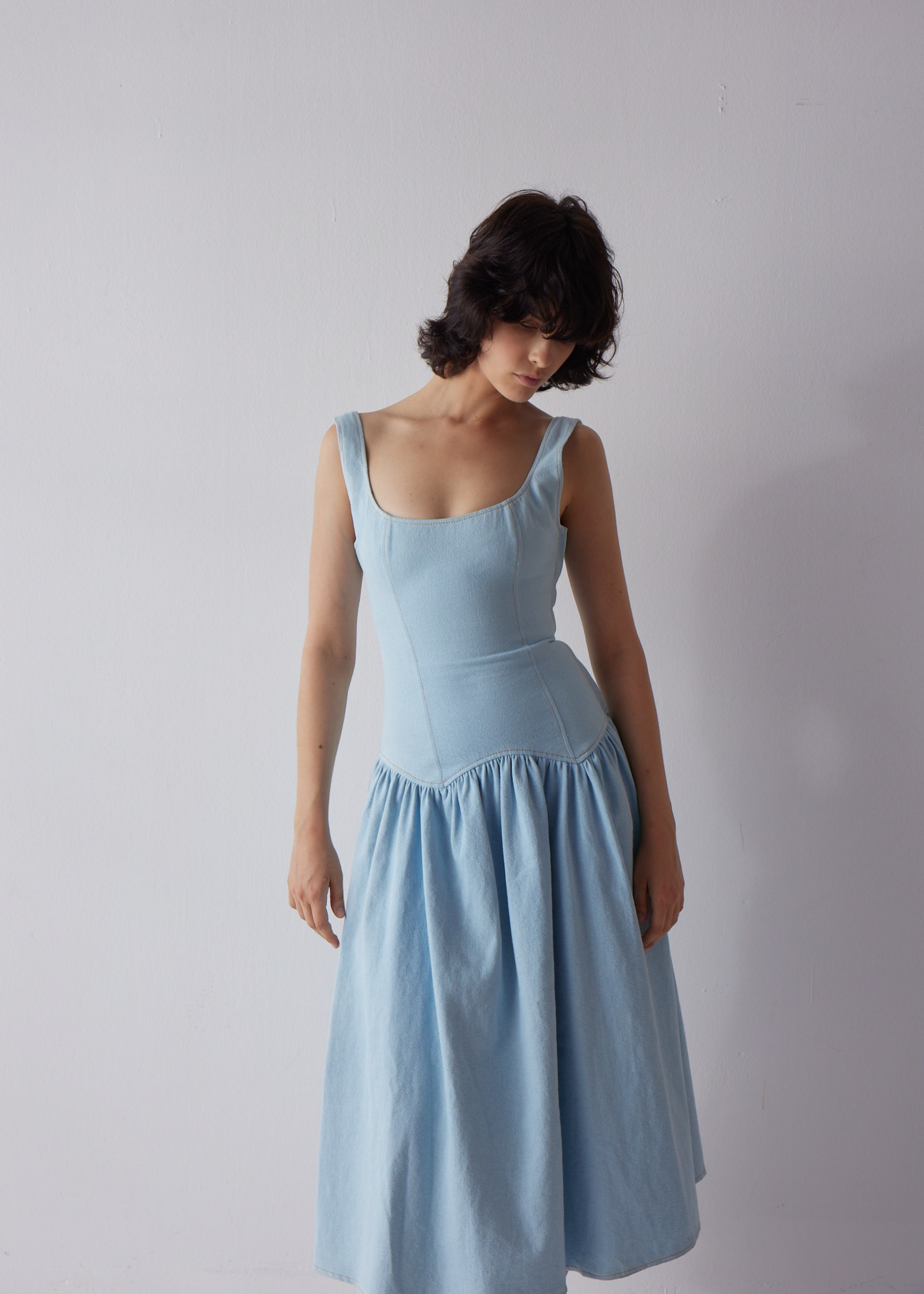 Danielle dress, light blue