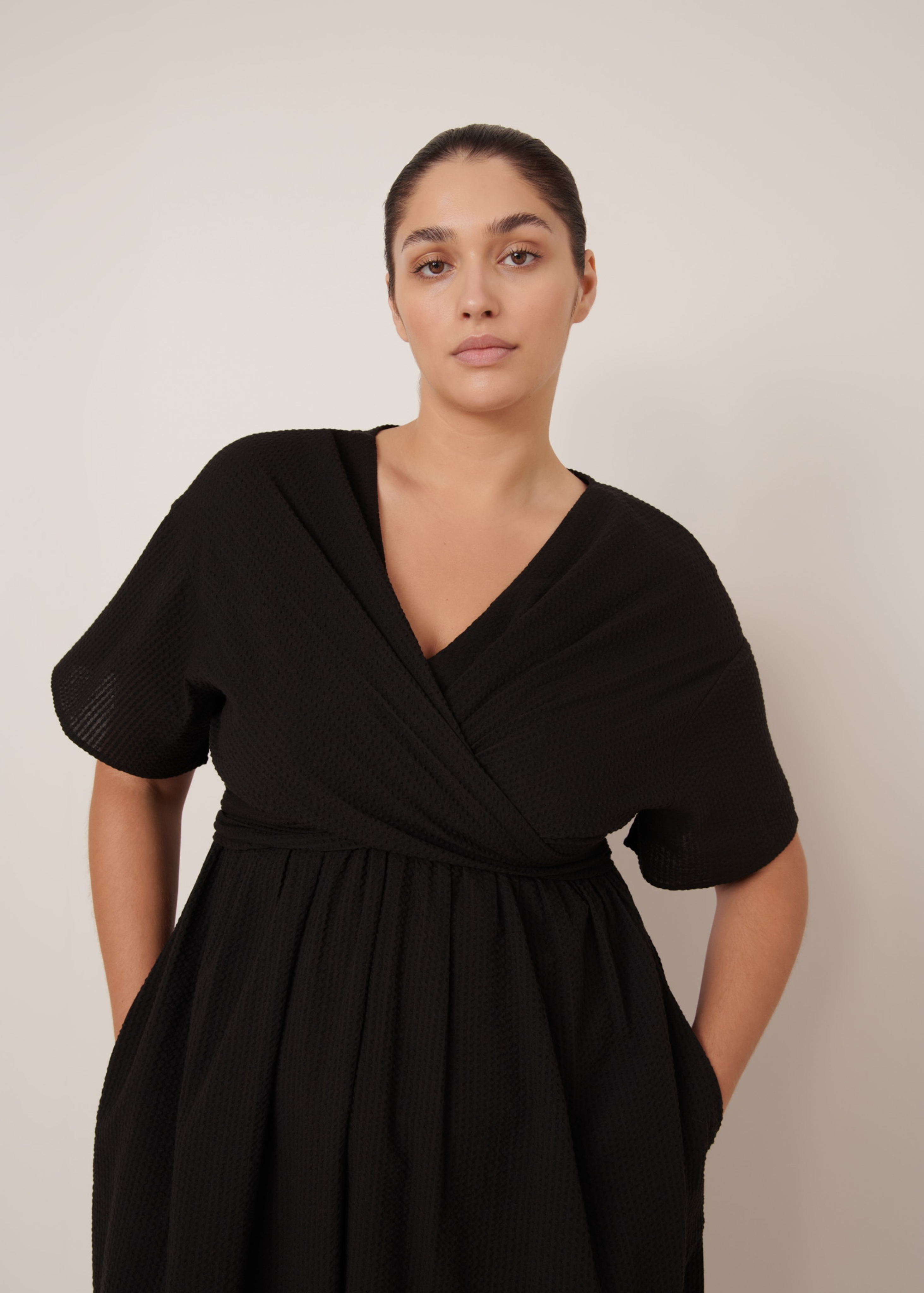 Composer dress, black