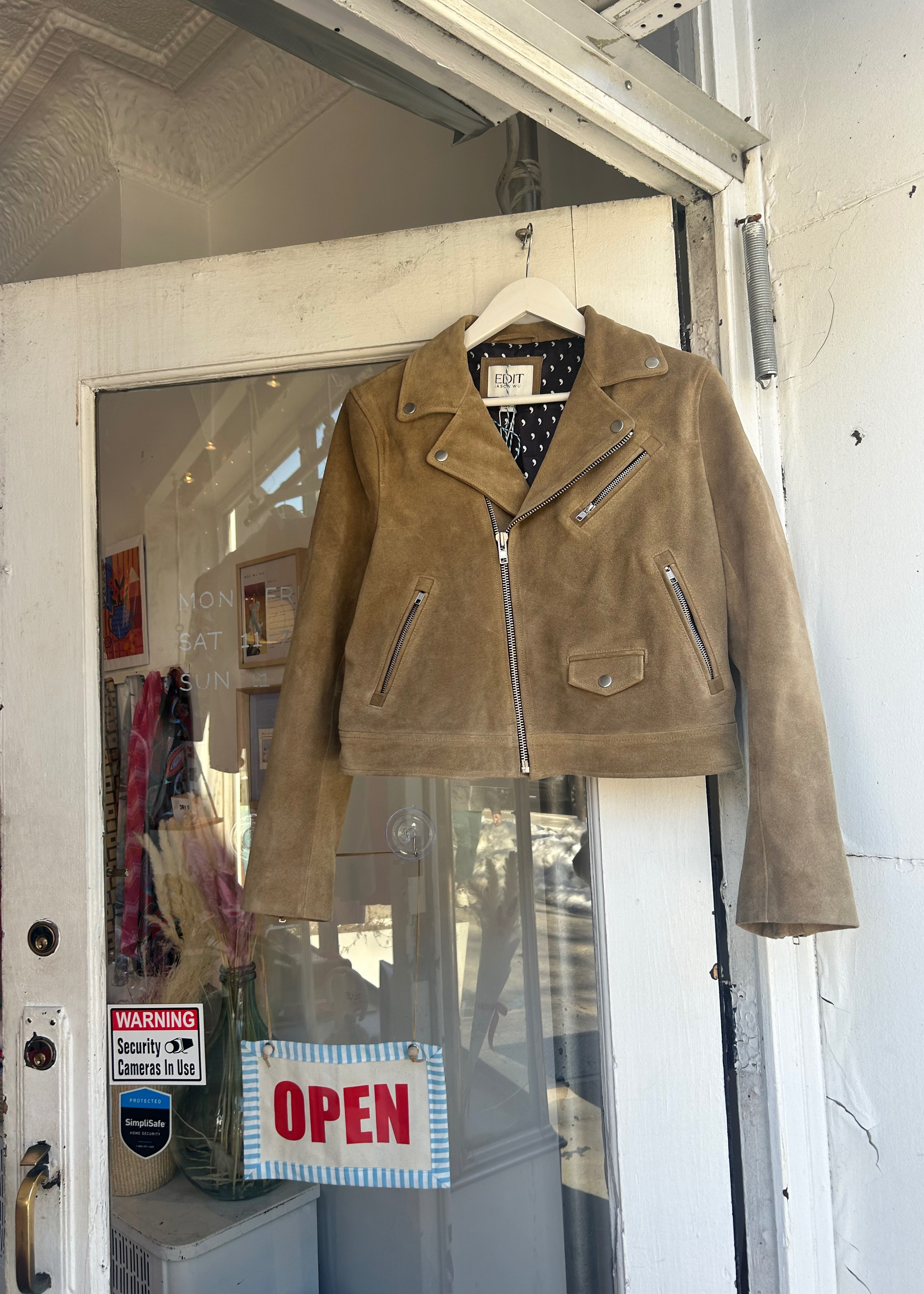 Edit Jason Wu suede jacket