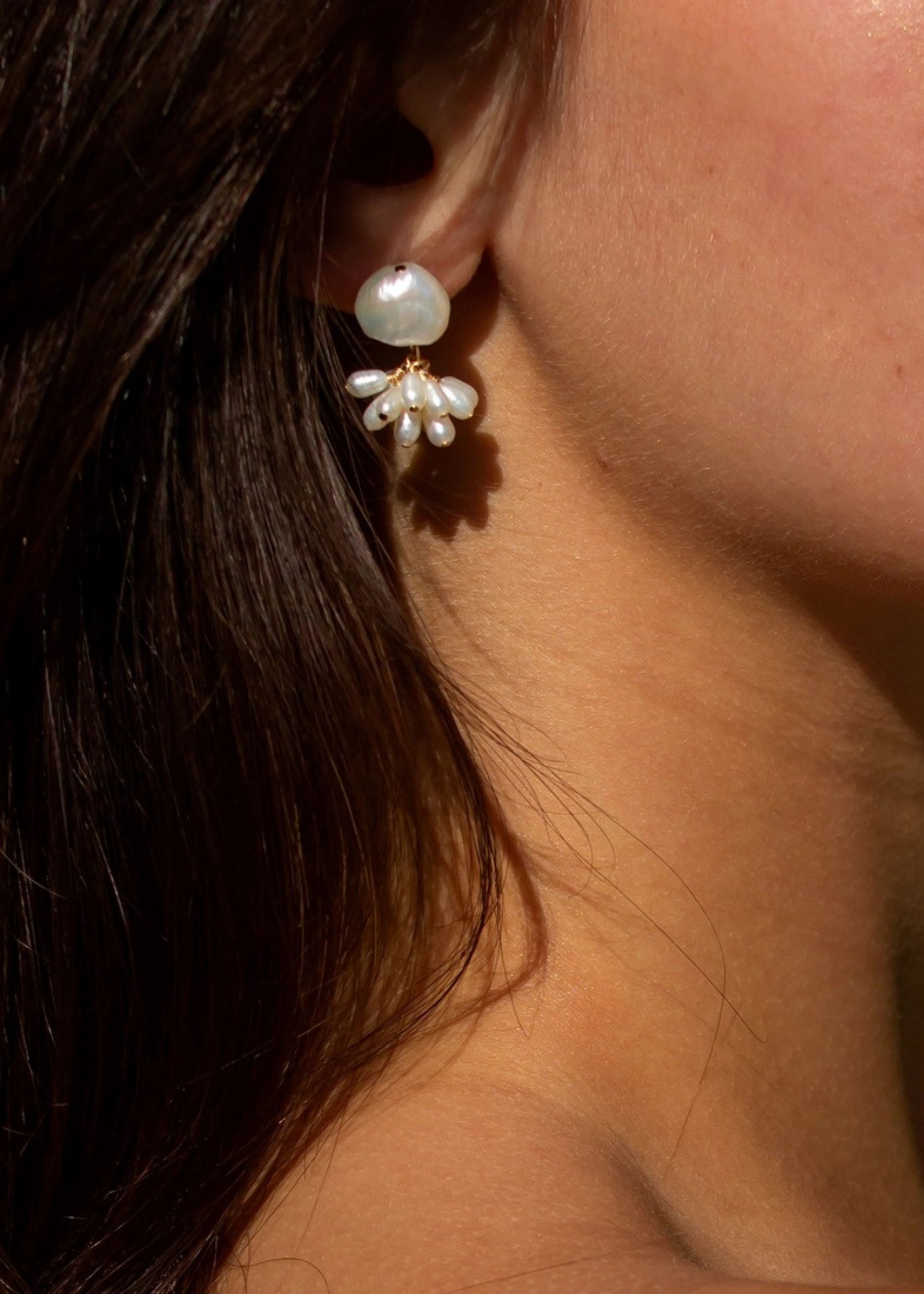 Fleurette stud earrings